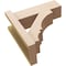 Ekena Millwork 5 1/2-in W x 14-in D x 14-in H Balboa Block Rough Cedar Woodgrain TimberThane Outlooker, Primed Tan OUTUR055X14X14BOA44RCPR - alternate 2